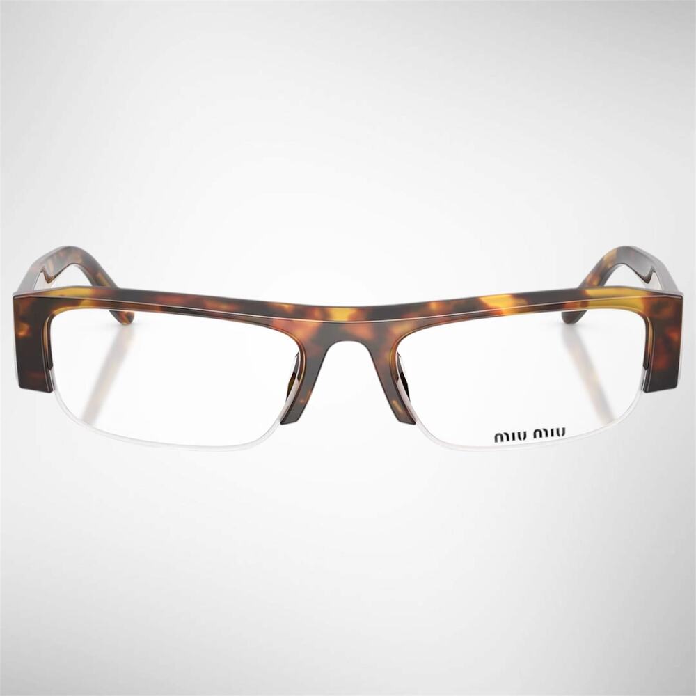 NEW MIU MIU Sunglasses Brown Tortoise Vedette Seen On Kylie Jenner New - Picture 2 of 6
